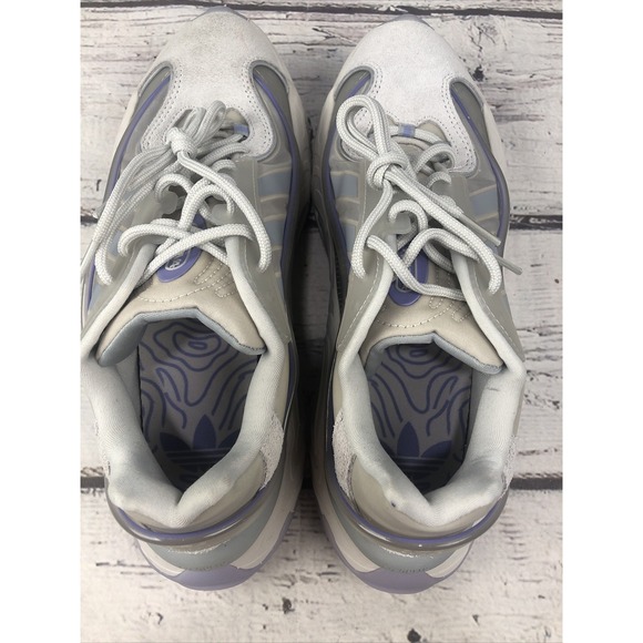 Adidas Men's ZX 22 Boost Sneakers, Gray/light Gray/purple Size 8 Medium Clean - Picture 6 of 11